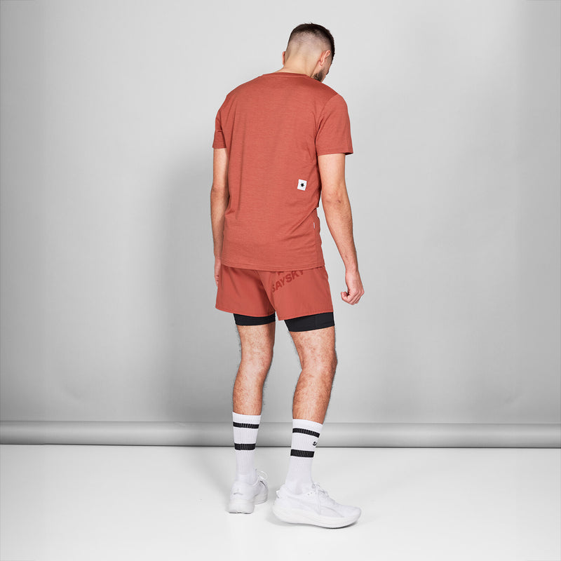 Saysky Logo Pace T-Shirt Rød 5006 NMRSS20C5006