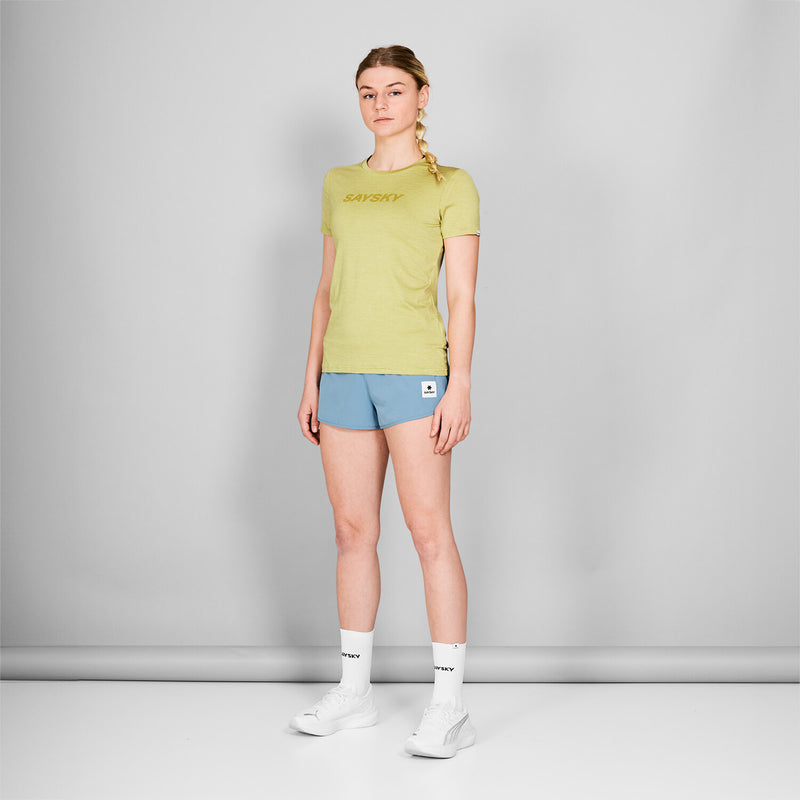 Saysky Logo Pace T-Shirt Grøn 3008 NWRSS20C3008