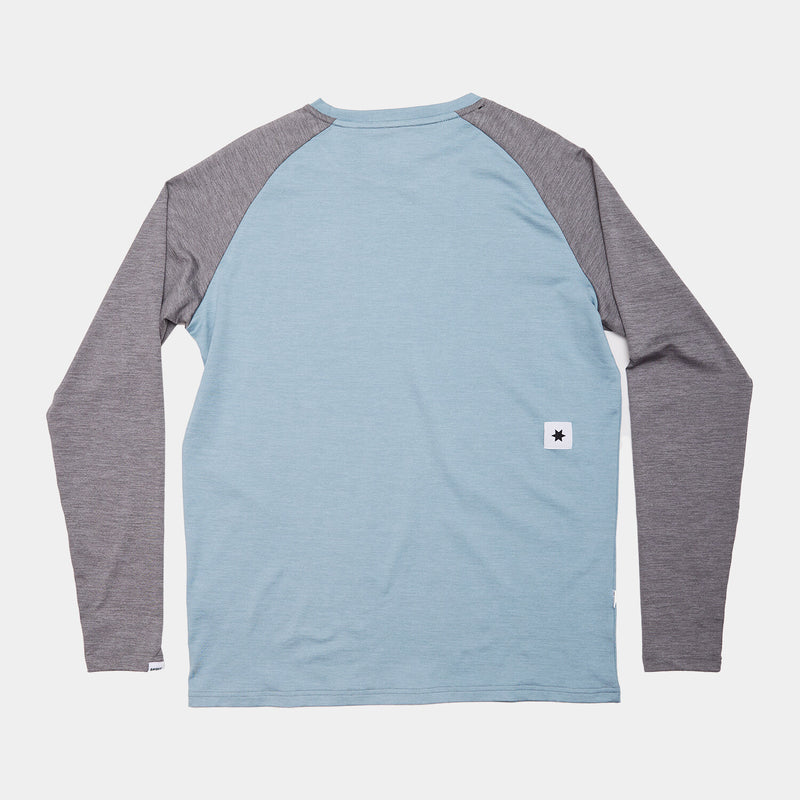 Saysky Logo Pace Long Sleeve Blå 2010 NMRLS21C2010