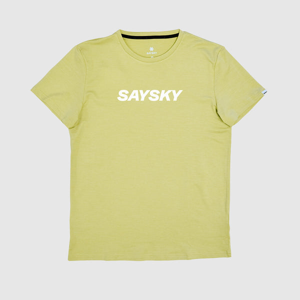 Saysky Logo Pace T-Shirt Grøn 3008 NMRSS20C3008