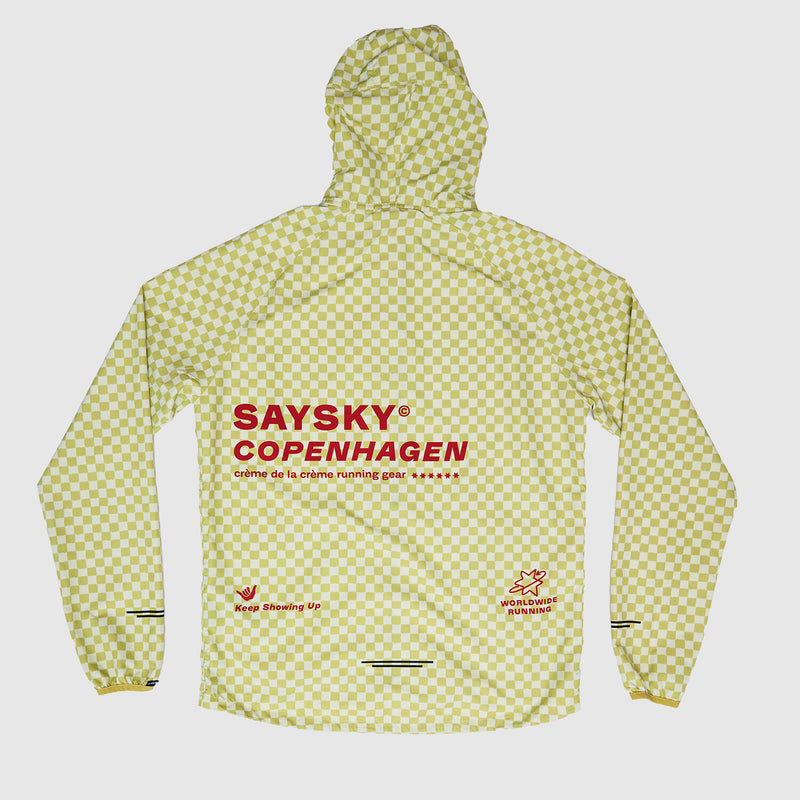 Saysky Checker Pace Jacket Grøn Checker 1034 NMRJA22C1034
