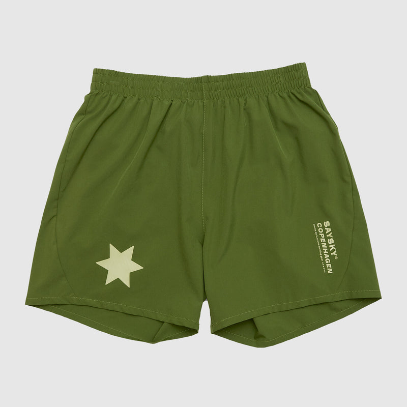 Saysky Statement Pace Shorts 5'' Grøn 313 NMRSH21C313