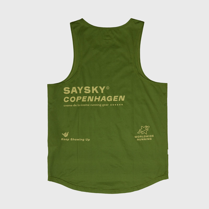 Saysky Combat Singlet Grøn 313 NMRSI31C313
