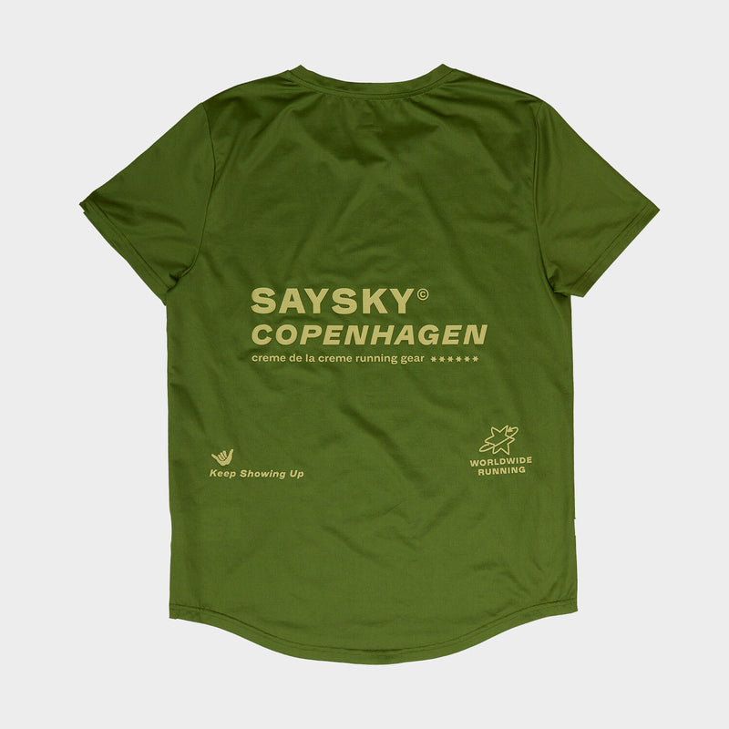 Saysky Combat T-shirt Grøn 313 NMRSS31C313