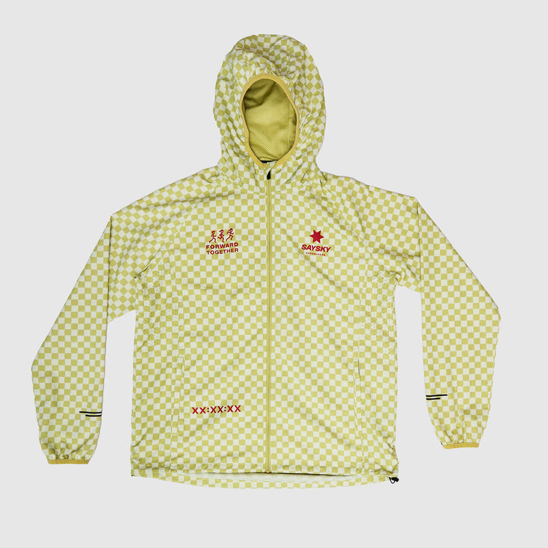Saysky Checker Pace Jacket Grøn Checker 1034 NWRJA21C1034