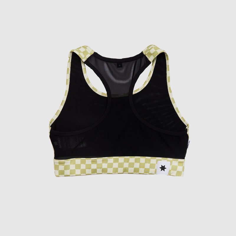 Saysky Checker Combat Sports Bra Grøn Checker 1034 NWRSB30C1034