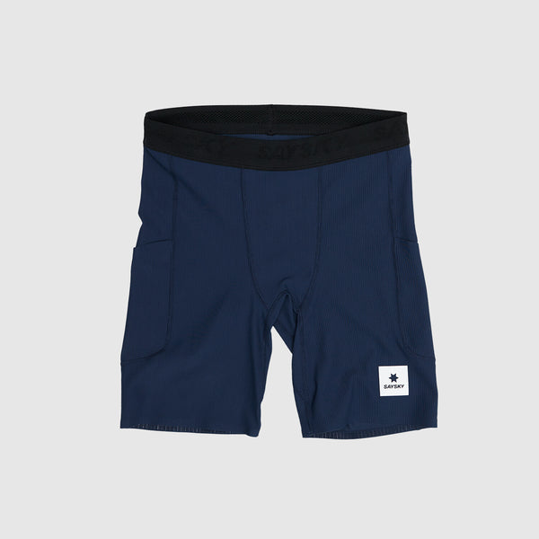 Saysky Combat+ Rib Short Tights 8'' Blå 201 NMRST32C201
