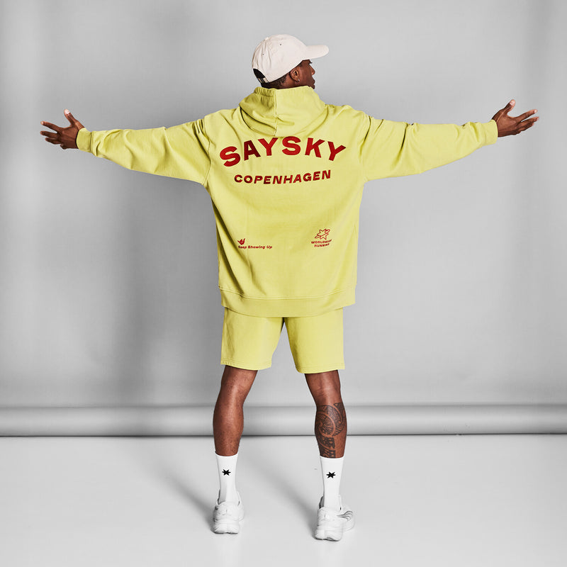 Saysky Statement Oversized Hoodie Grøn 312 NMLHO71C312