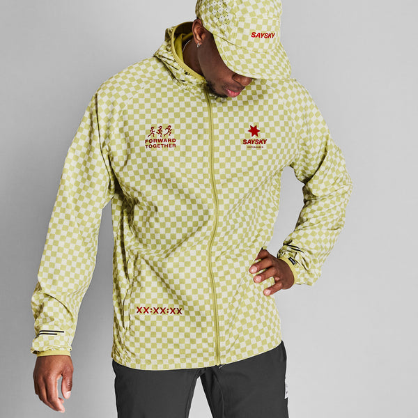 Saysky Checker Pace Jacket Grøn Checker 1034 NMRJA22C1034