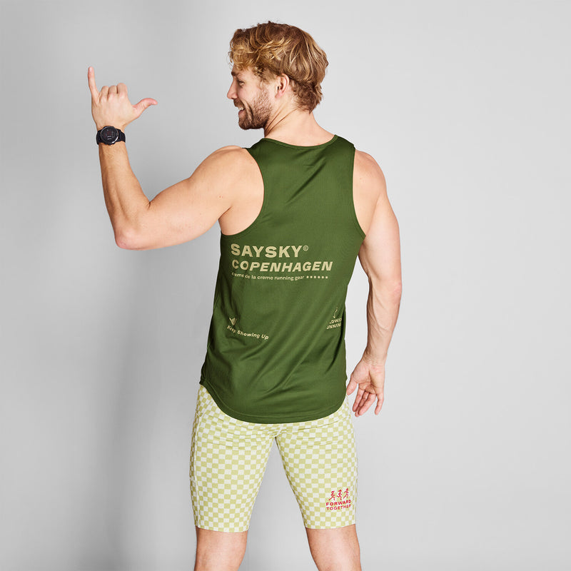Saysky Combat Singlet Grøn 313 NMRSI31C313