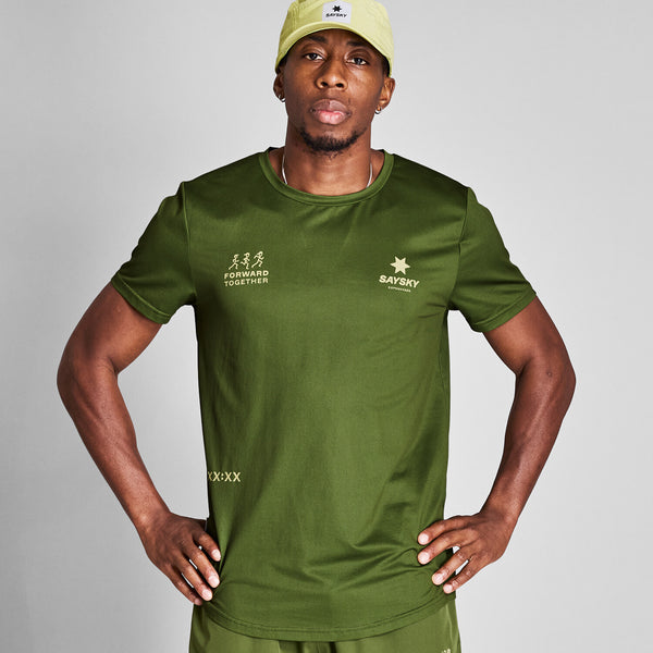 Saysky Combat T-shirt Grøn 313 NMRSS31C313