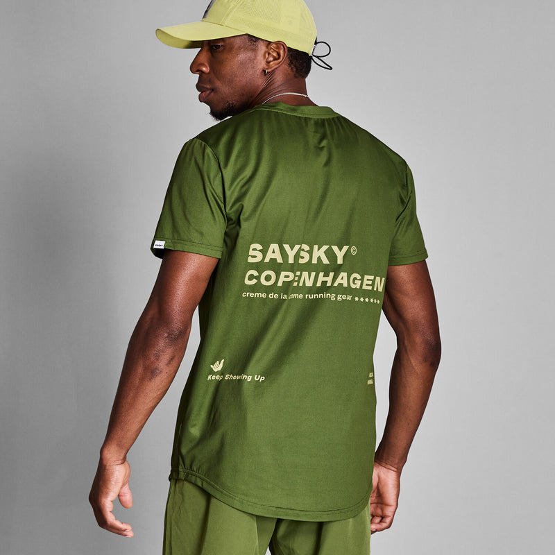 Saysky Combat T-shirt Grøn 313 NMRSS31C313