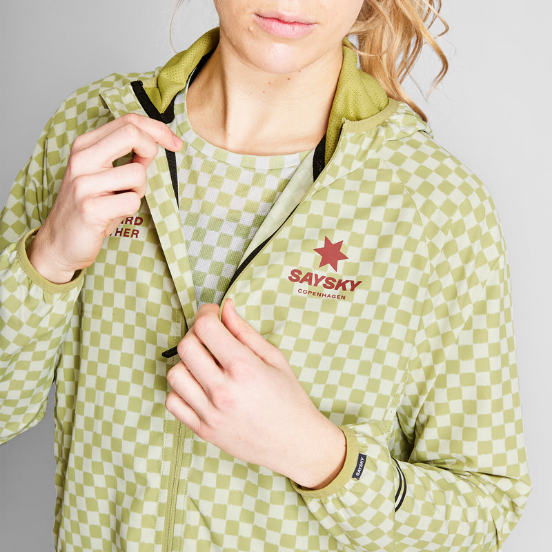 Saysky Checker Pace Jacket Grøn Checker 1034 NWRJA21C1034