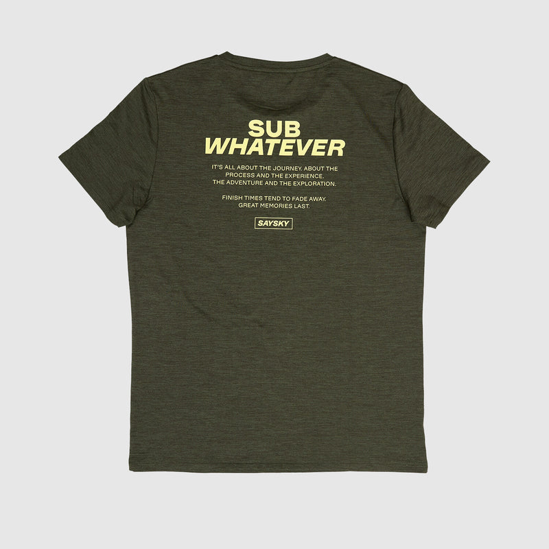 Saysky Statement Pace T-Shirt Grøn 3001 NMRSS21C3001