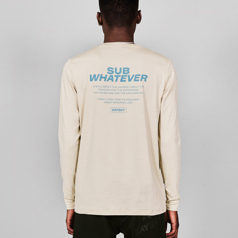 Saysky Statement Pace Long Sleeve Beige 8002 NMRLS22C8002
