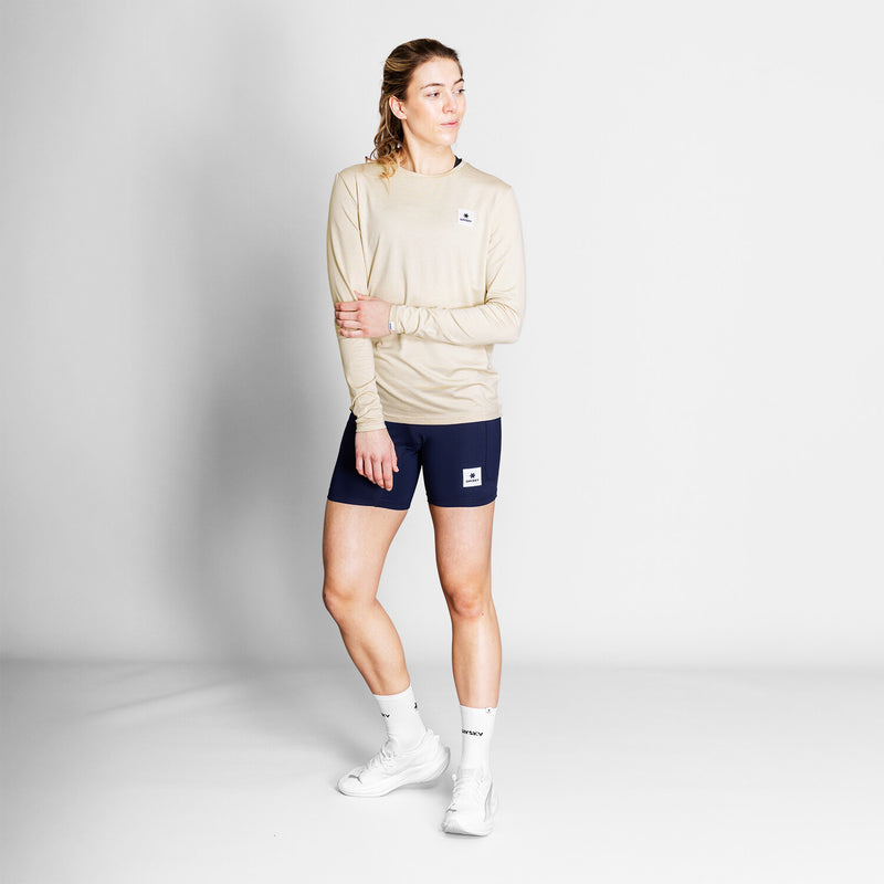 Saysky Statement Pace Long Sleeve Beige 8002 NMRLS22C8002