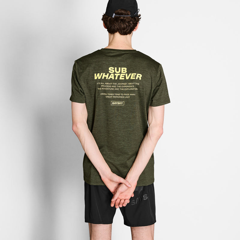 Saysky Statement Pace T-Shirt Grøn 3001 NMRSS21C3001