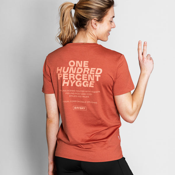 Saysky Statement Pace T-Shirt Rød 5006 NMRSS21C5006