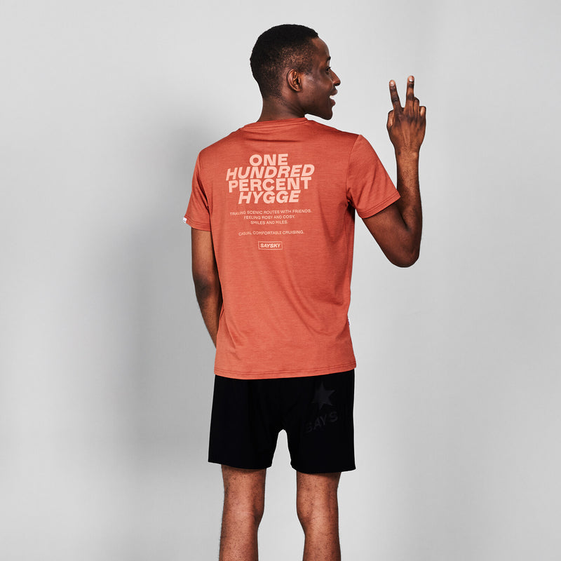 Saysky Statement Pace T-Shirt Rød 5006 NMRSS21C5006