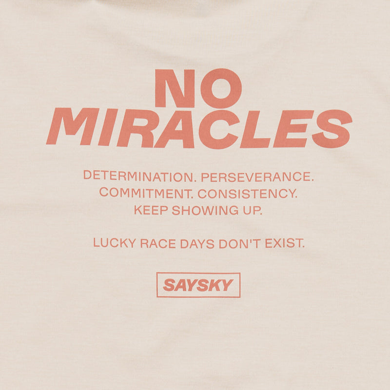 Saysky Statement Pace T-Shirt Beige 8002 NMRSS21C8002