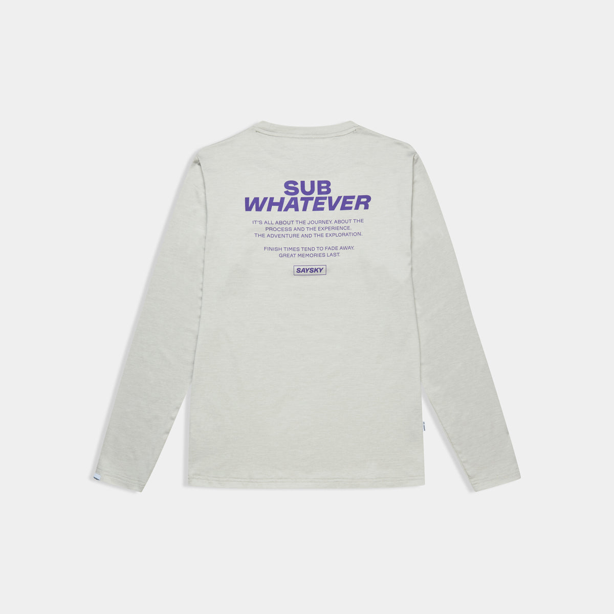 Saysky Statement Pace Long Sleeve Grå 6008 SM20007