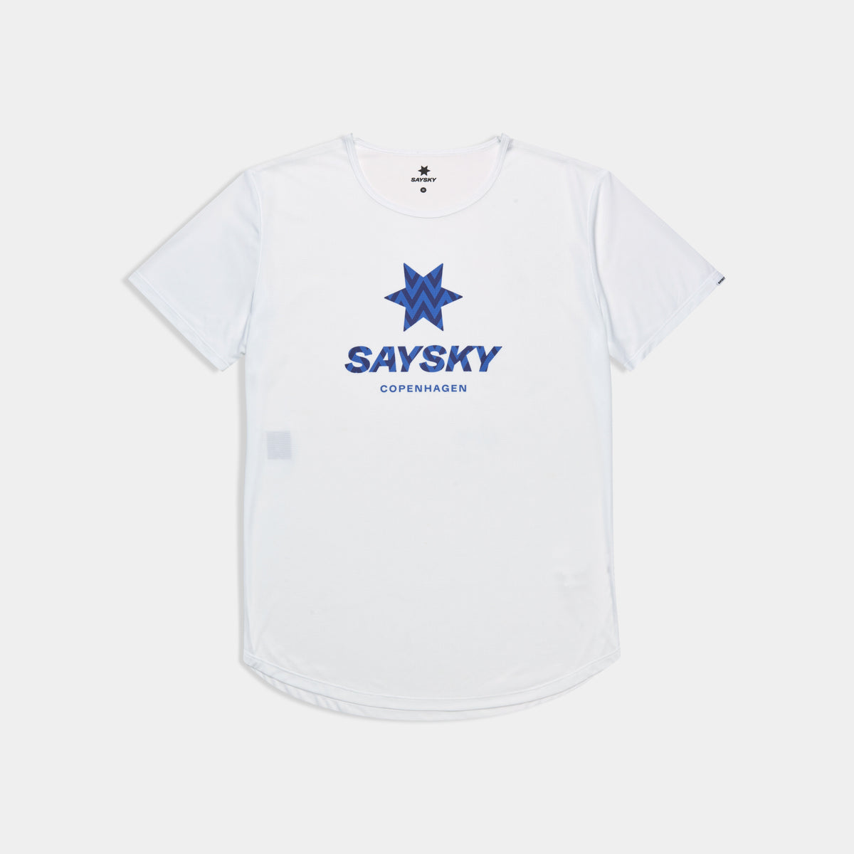 Saysky Zig Zag Flow T-shirt Hvid 101 SM25020