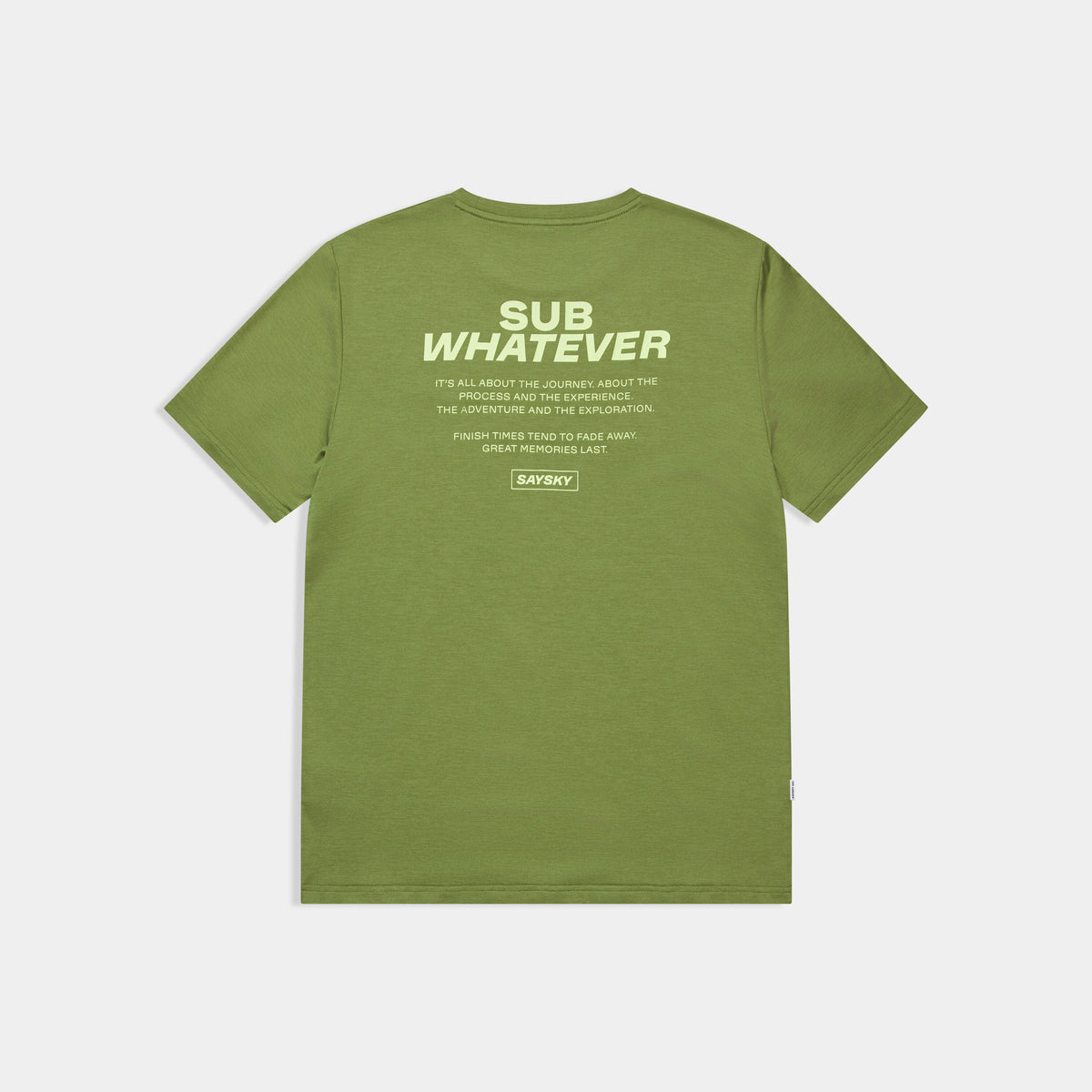 Saysky Statement Pace T-shirt Grøn 3011 SM25021