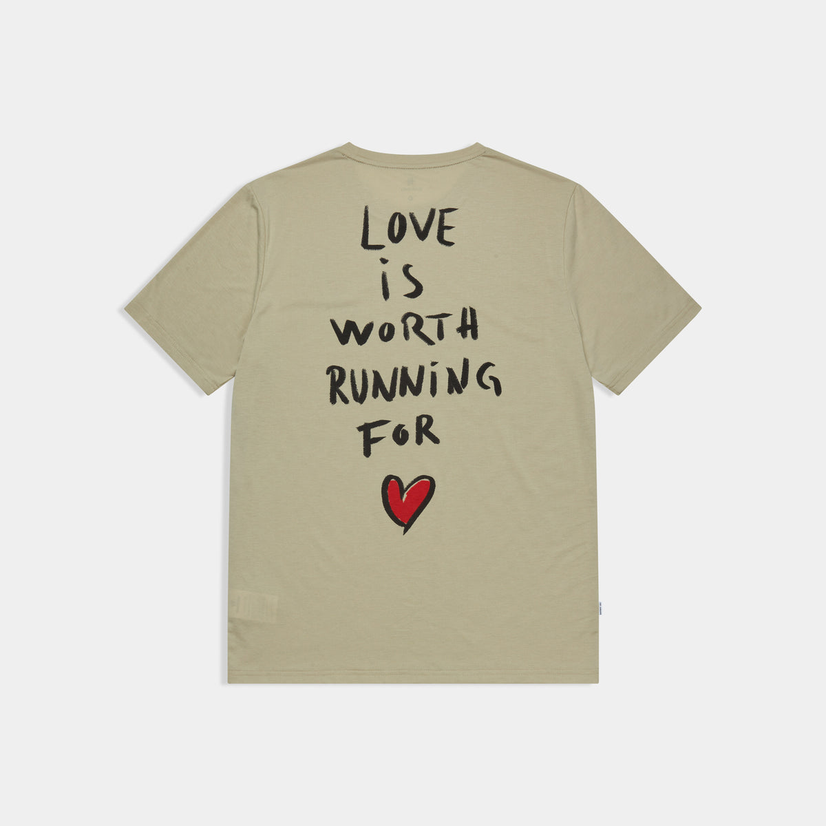 Saysky Statement Motion T-shirt Beige 801 SM25023