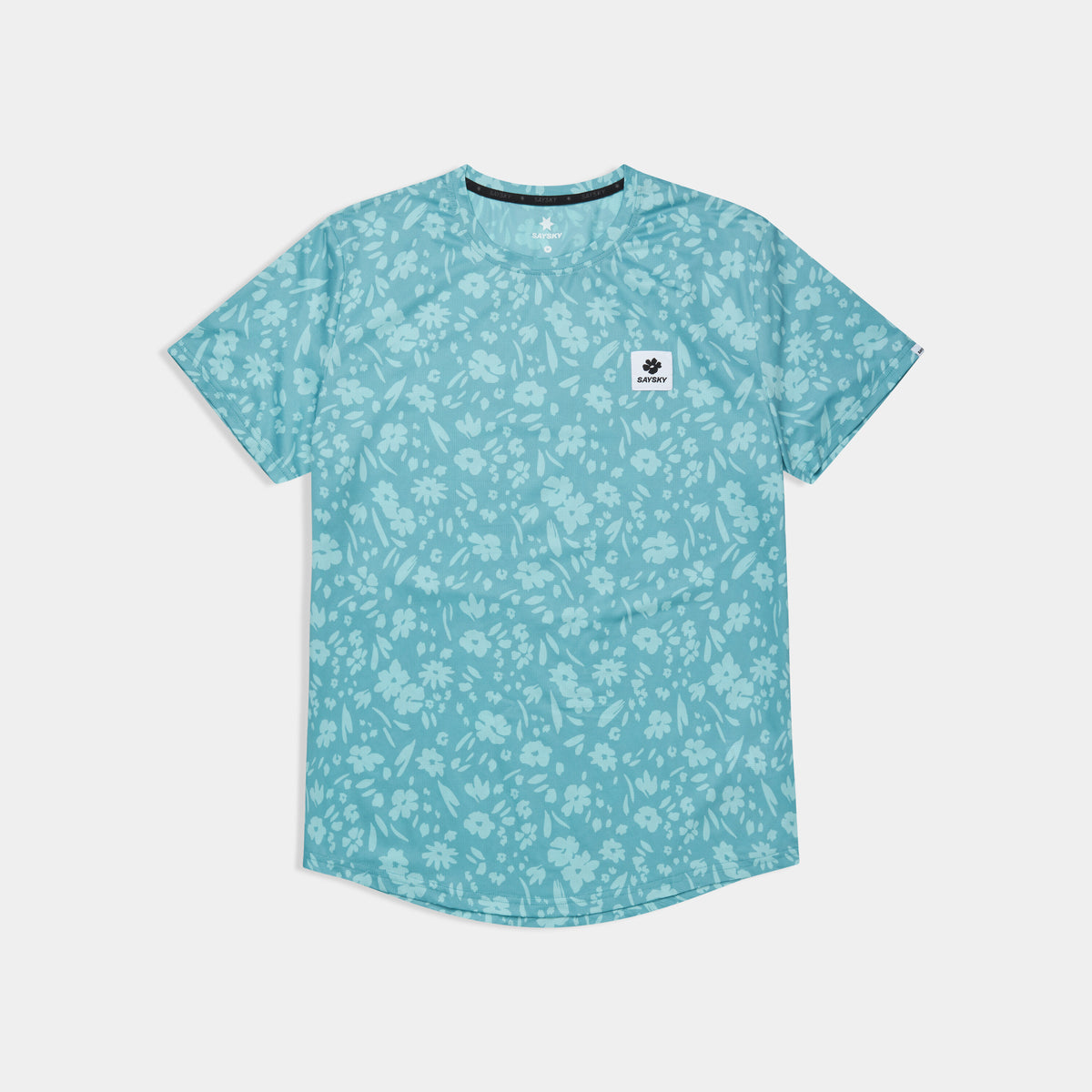 Saysky Flower Combat T-Shirt Lyseblå Flower 1066 SM25012