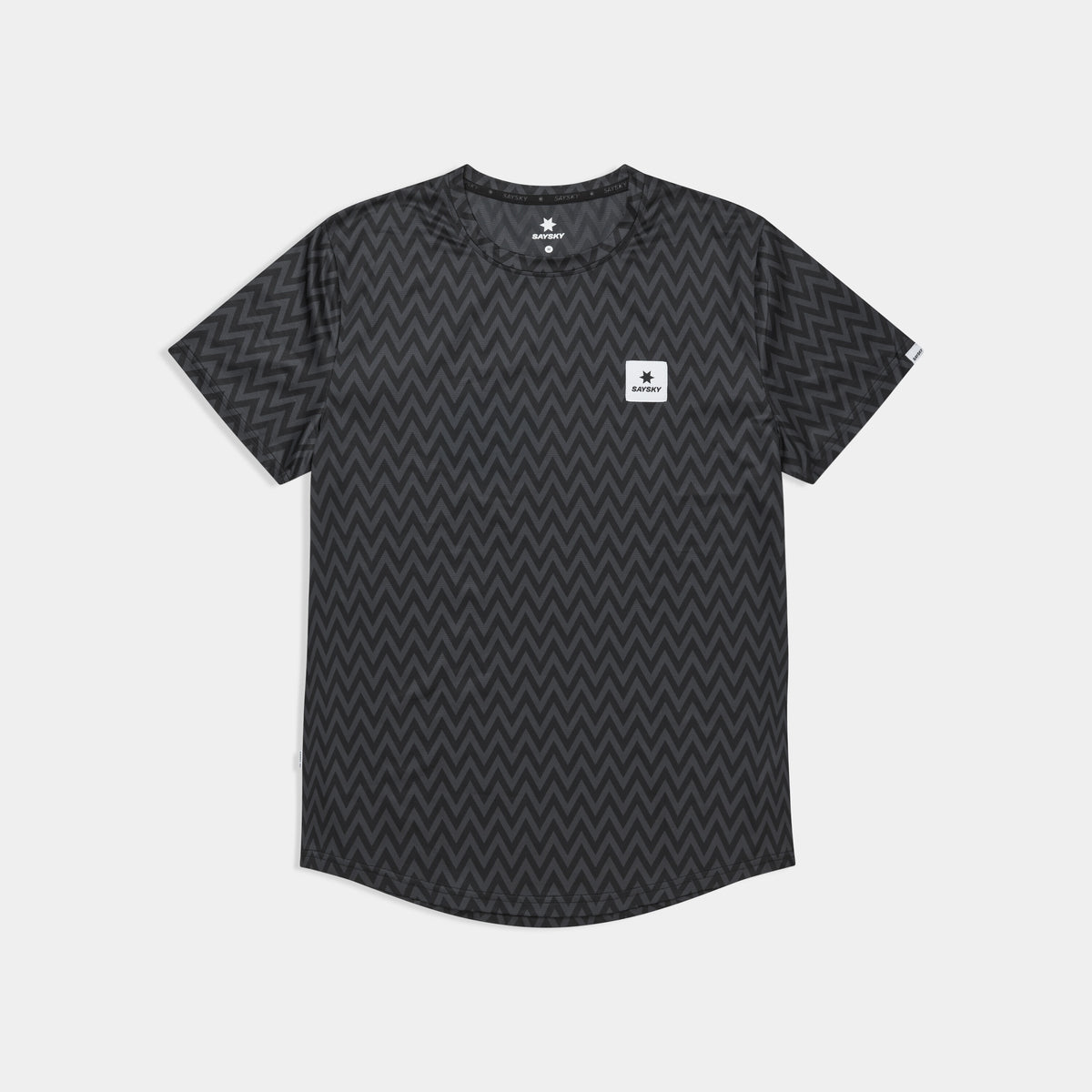 Saysky Zig Zag Combat T-Shirt Sort Zig Zag 1062 SM25026