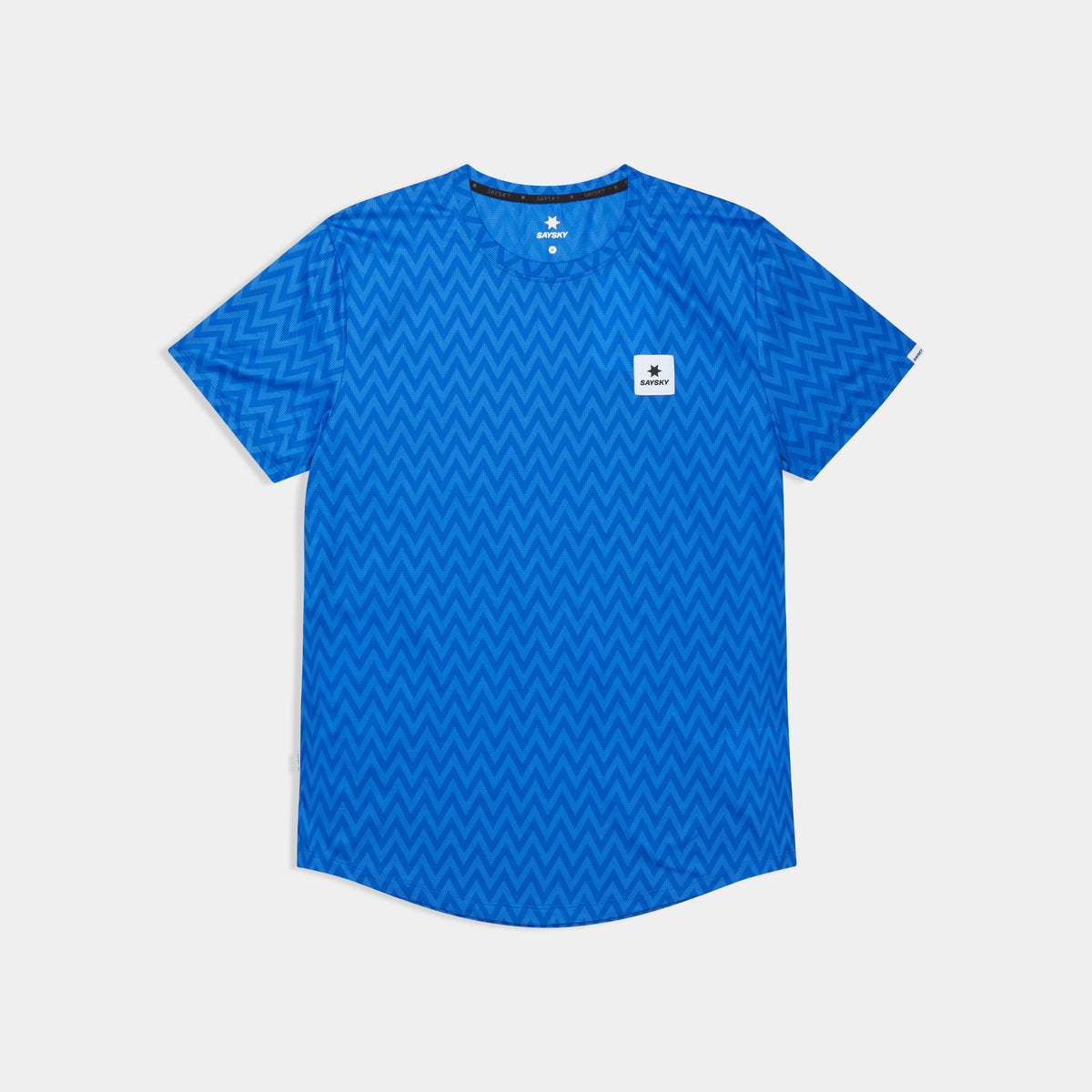 Saysky Zig Zag Combat T-Shirt Blå Zig Zag 1063 SM25026