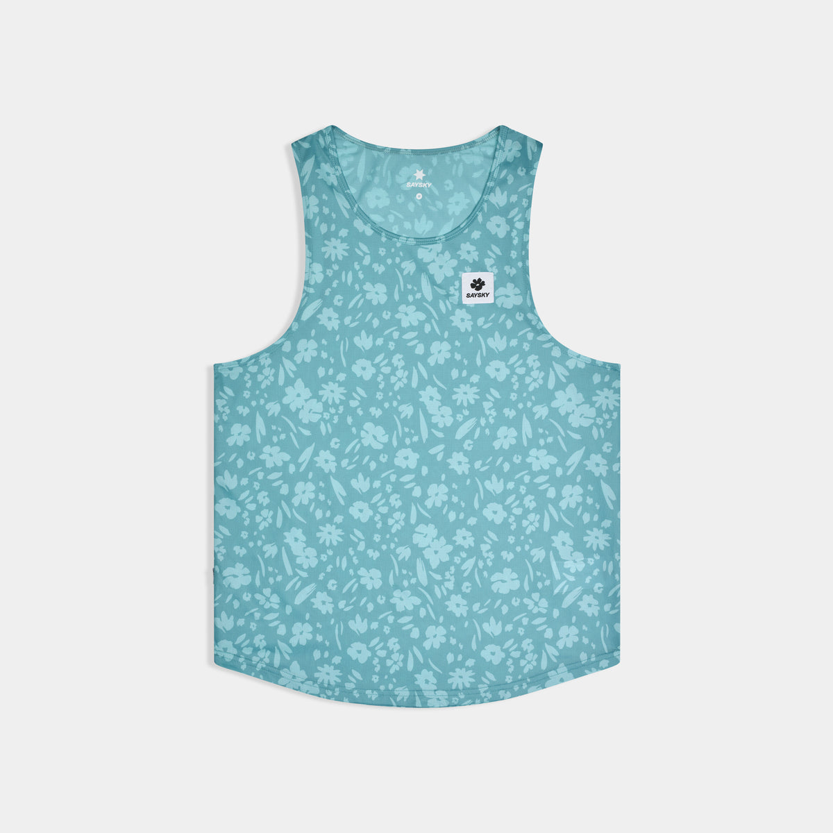 Saysky Flower Combat Singlet Lyseblå Flower 1066 SM30011