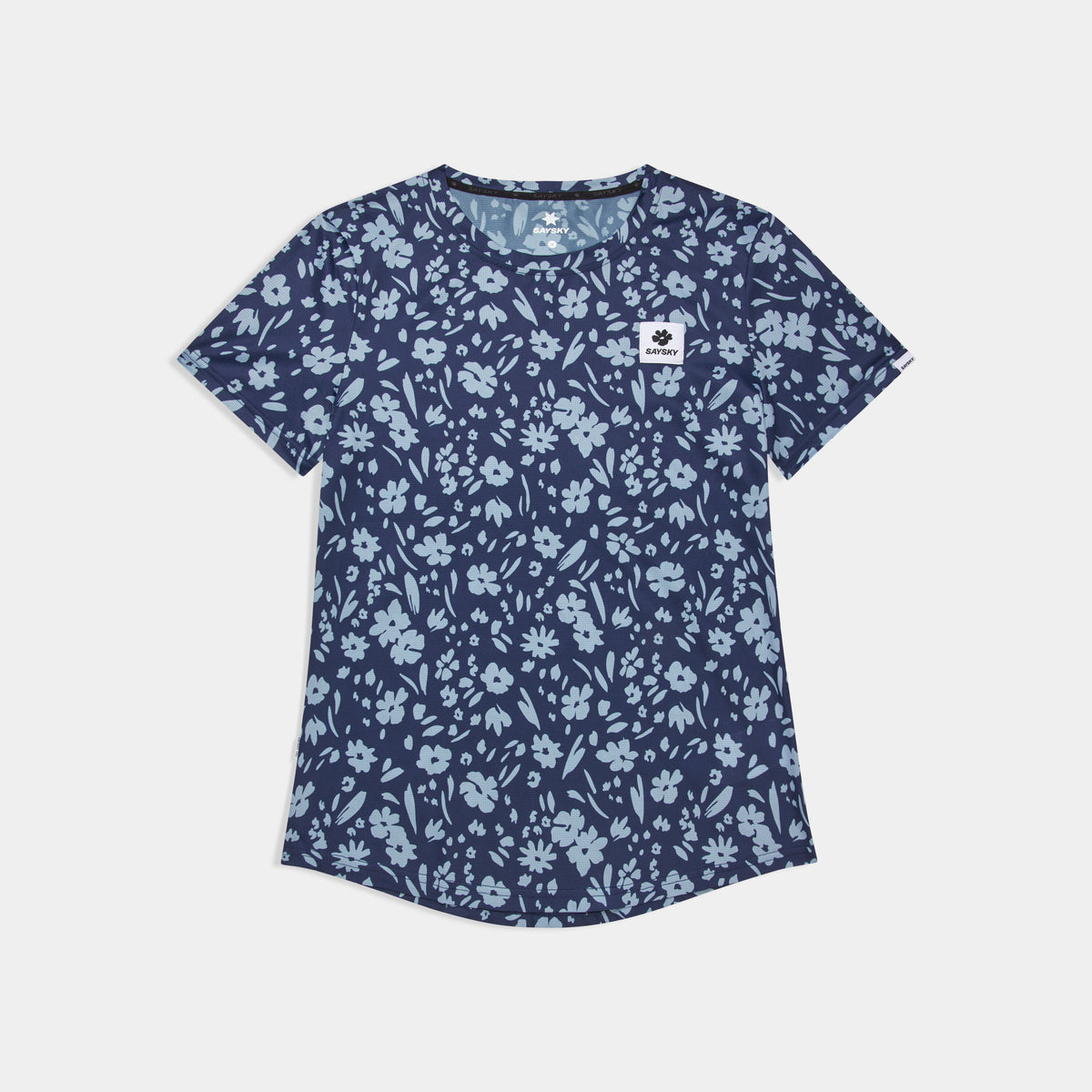 Saysky Flower Combat T-Shirt Blå Flower 1065 SW25010