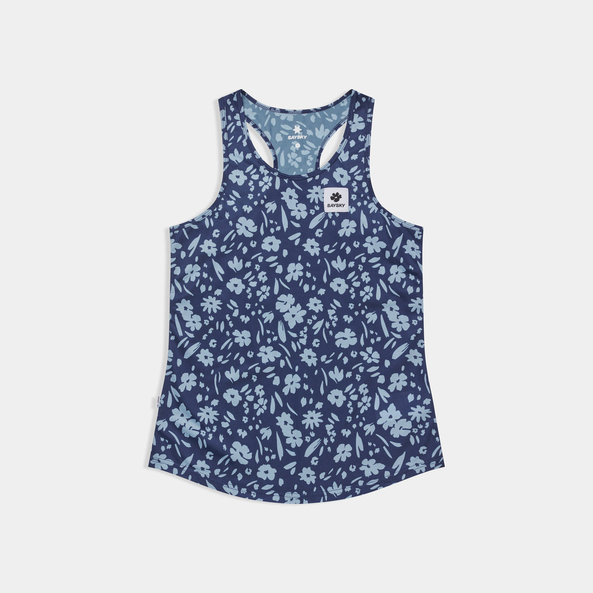 Saysky Flower Combat Singlet Blå Flower 1065 SW30010