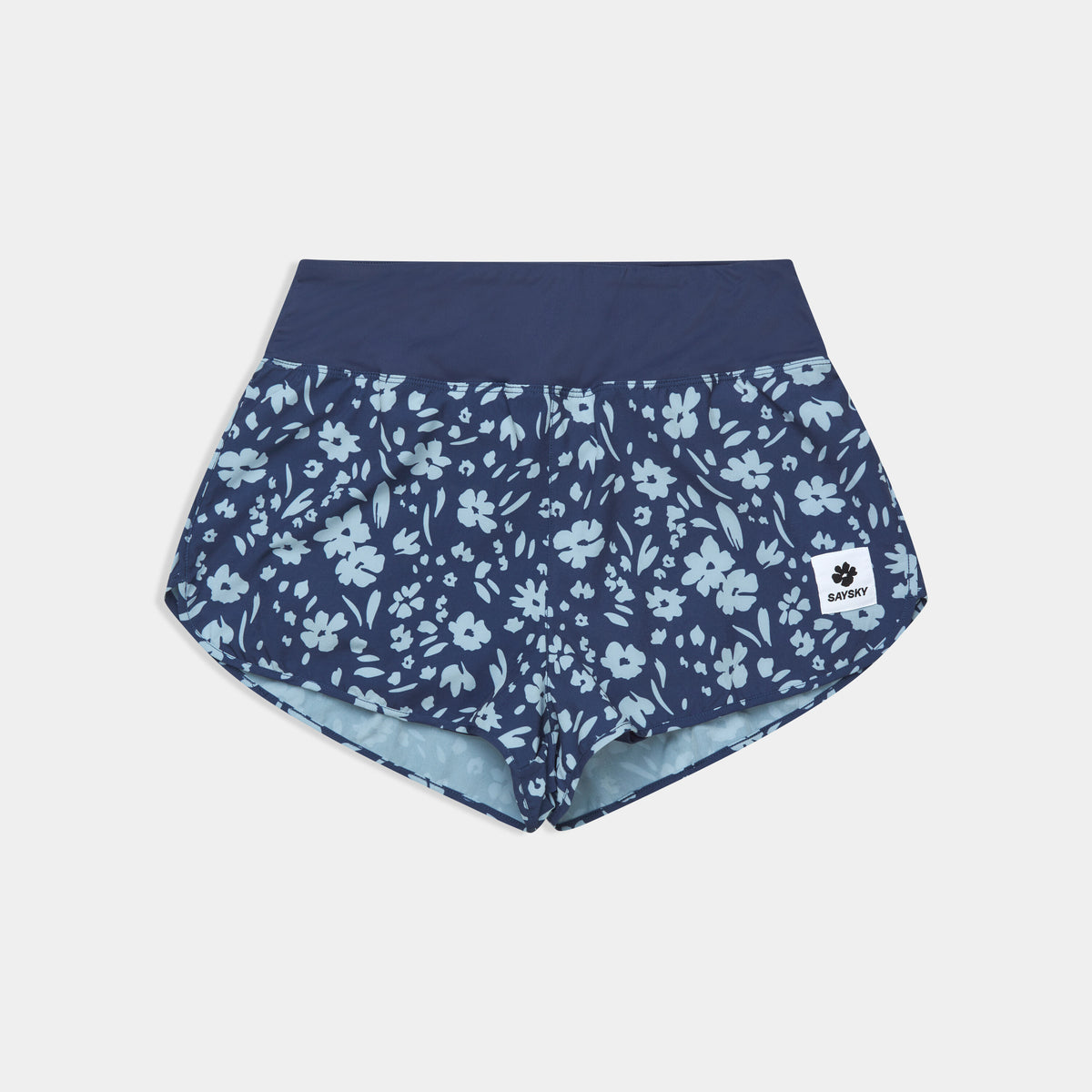 Saysky Flower Pace Shorts 3" Blå Flower 1065 SW40004