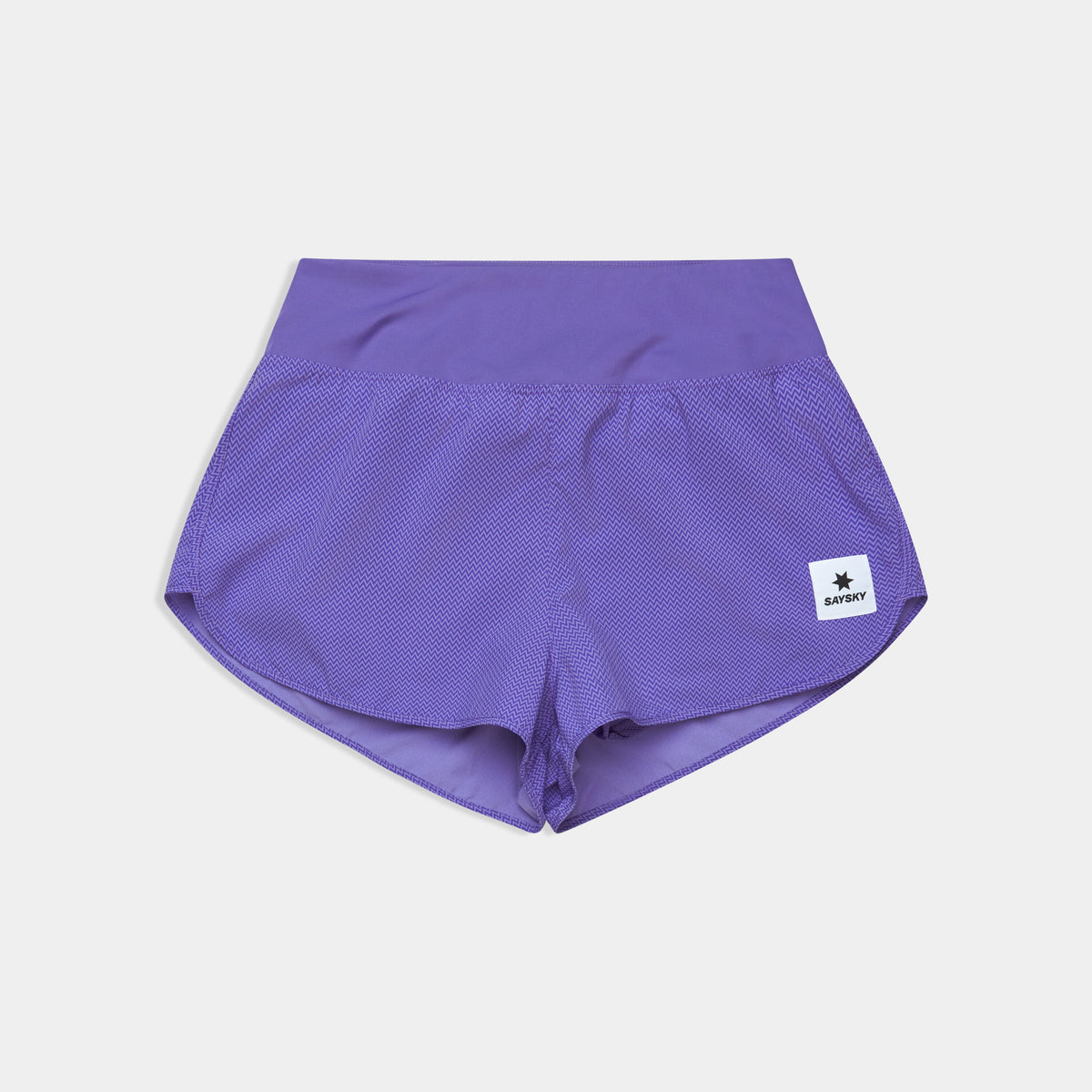 Saysky Zig Zag Pace Shorts 3" Lilla Zig Zag 1061 SW40005