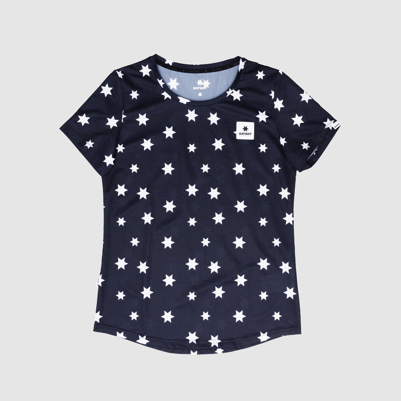Saysky Star Combat T-Shirt Blå/Hvid Stars 1028 NWRSS31C1028