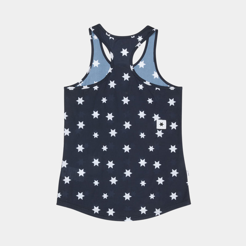 Saysky Star Combat Singlet Blå/Hvid Stars 1028 NWRSI31C1028