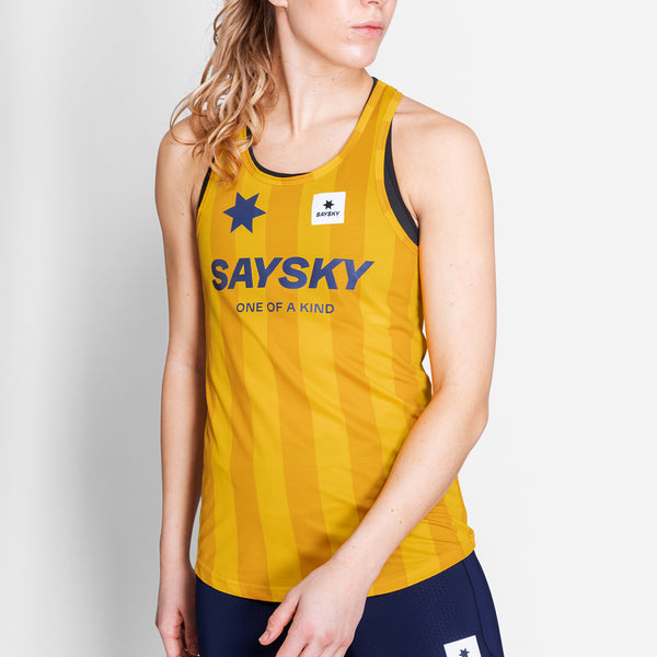 Saysky Combat Singlet Gul Stripes 008 NWRSI31C008