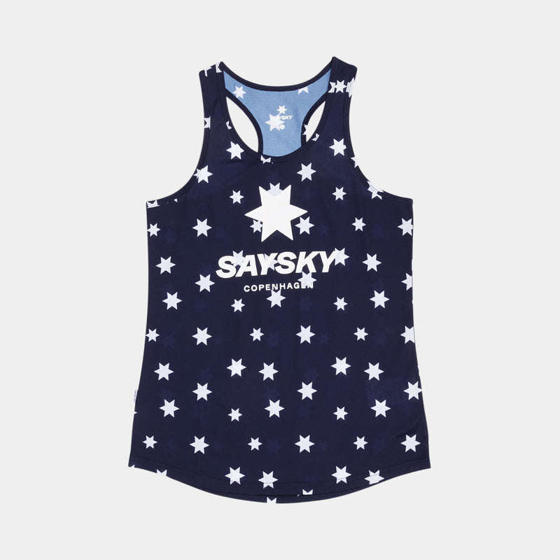Saysky Star Combat Singlet Blå/Hvid Stars 1028 NWRSI31C1028