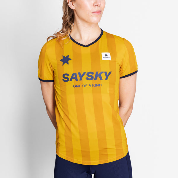 Saysky Combat T-shirt Gul Stripes 008 NWRSS31C008