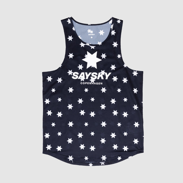 Saysky Star Combat Singlet Blå/Hvid Stars 1028 NMRSI31C1028