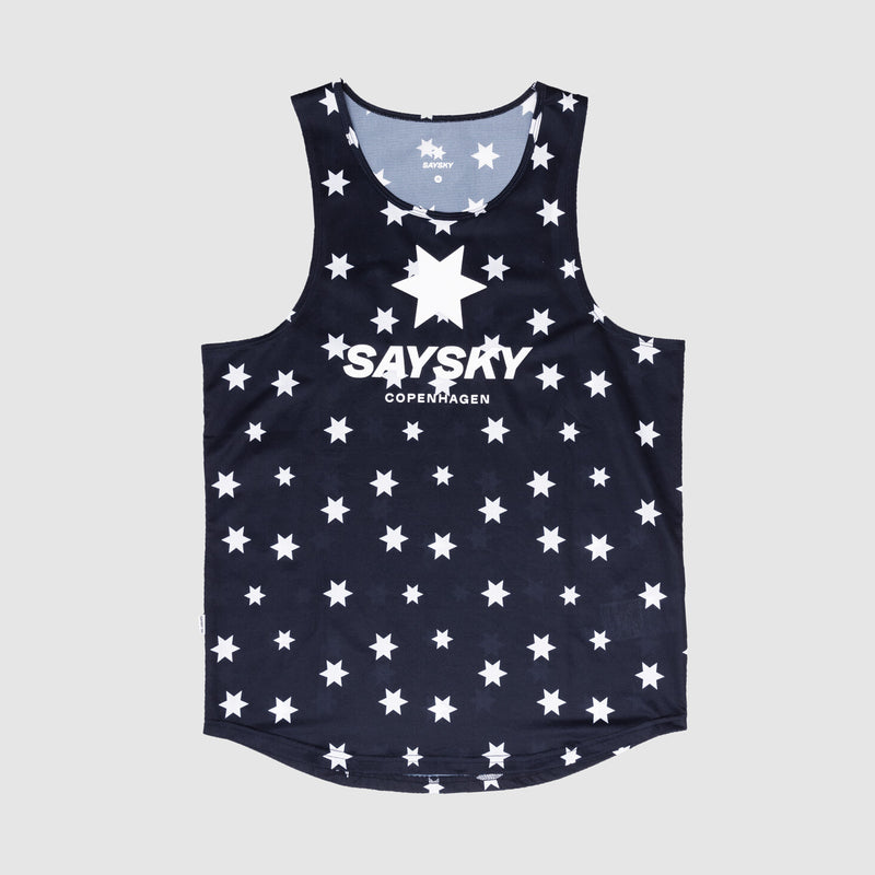 Saysky Star Combat Singlet Blå/Hvid Stars 1028 NMRSI31C1028