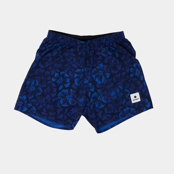 Saysky Flower Pace Shorts 5'' Blå Flower 1029 NMRSH21C1029