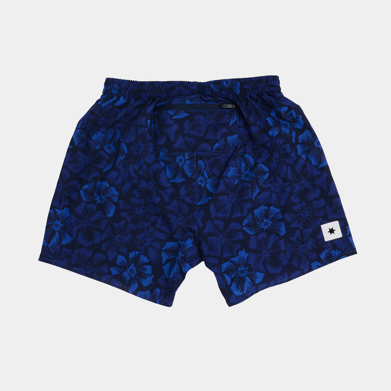 Saysky Flower Pace Shorts 5'' Blå Flower 1029 NMRSH21C1029
