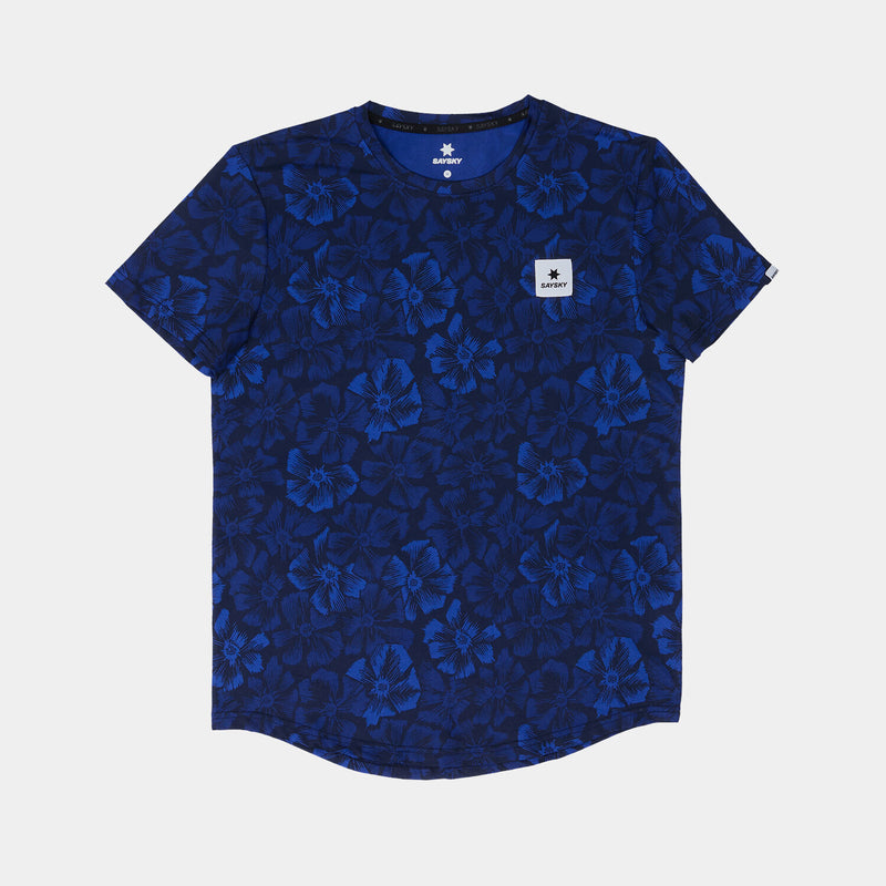 Saysky Flower Combat T-Shirt Blå Flower 1029 NMRSS31C1029