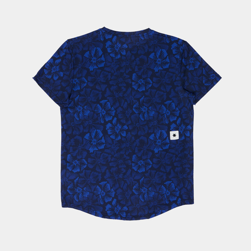Saysky Flower Combat T-Shirt Blå Flower 1029 NMRSS31C1029