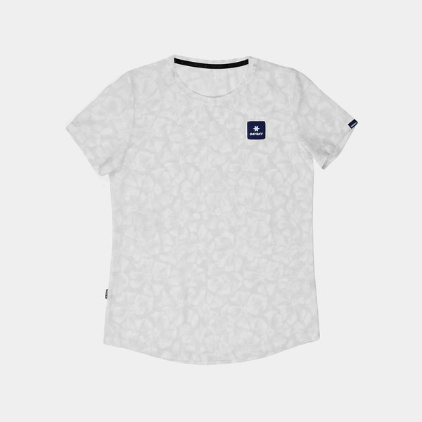 Saysky Flower Combat T-Shirt Hvid Flower 1030 NWRSS31C1030