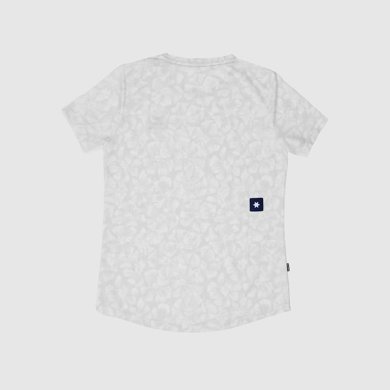 Saysky Flower Combat T-Shirt Hvid Flower 1030 NWRSS31C1030