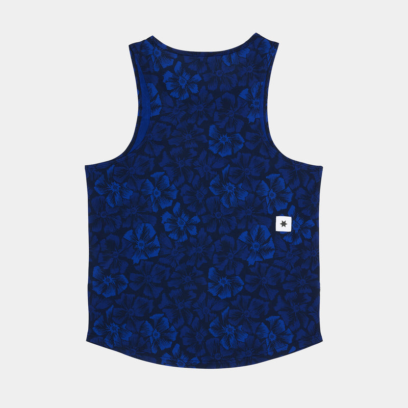 Saysky Flower Combat Singlet Blå Flower 1029 NMRSI31C1029